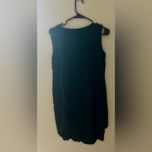 NWT Mododoc Black Scoop Neck Knee-Length Dress - Picture 4 of 4